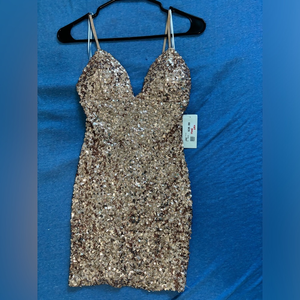 Mini Sequin Dress